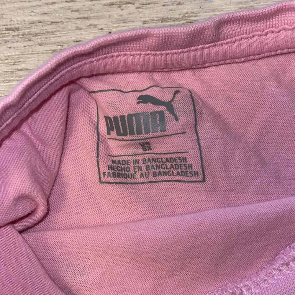 Puma Light Purplish Pink Tee Shirt - Picture 4 of 4